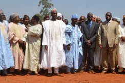 La Cérémonie  de présentation du projet Selbe Darang